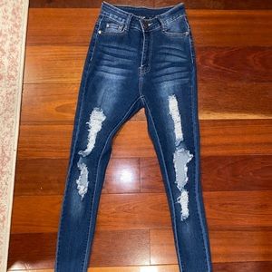 B.O.B high wasted super skinny jeans